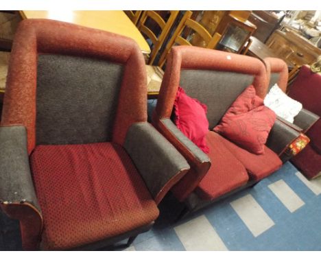 A Vintage 1950's/60's Three Piece Suite.