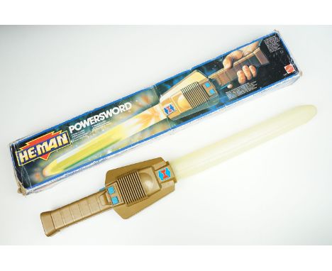 Masters Of The Universe - Boxed Mattel He-Man Masters Of The Universe Power Sword, sword vg, box tatty