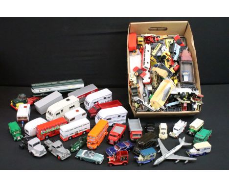 Collection of play worn diecast models from the Mid 20th C onwards featuring Matchbox, Corgi, Lledo, Lone Star, EFSI etc