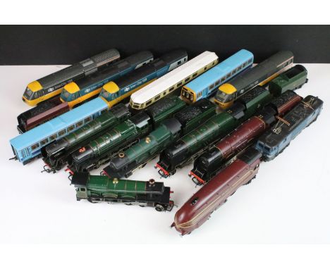 14 OO gauge locomotives to include Lima No 22, Hornby King George VI, Hornby Duchess of Atholl, Hornby Duchess of Abercorn et