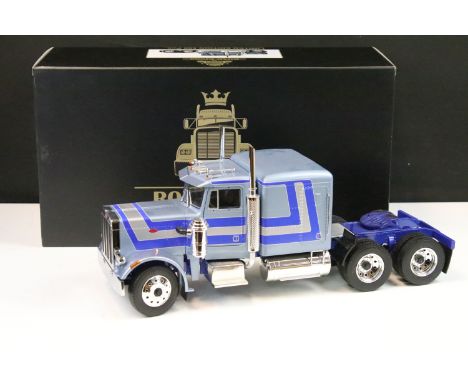 Boxed KK-Scale Road King ltd edn Peterbilt diecast model ltd to 500, vg overall in outer box