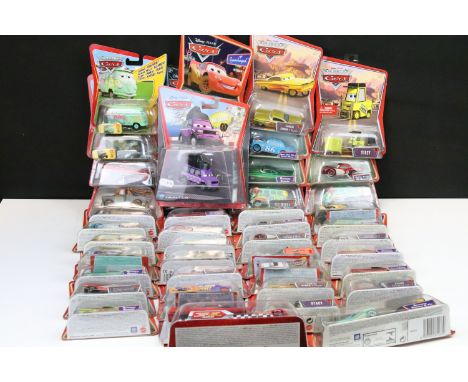 45 Carded Mattel Disney Pixar Cars diecast models