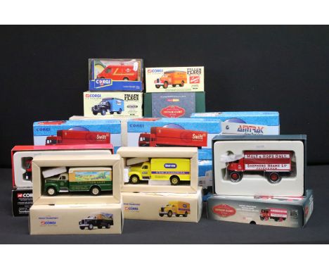19 Boxed Corgi diecast models to include 2 x Vintage Glory of Steam (Premium Edition CC205105 Fowler B6 Showmans Engine King 