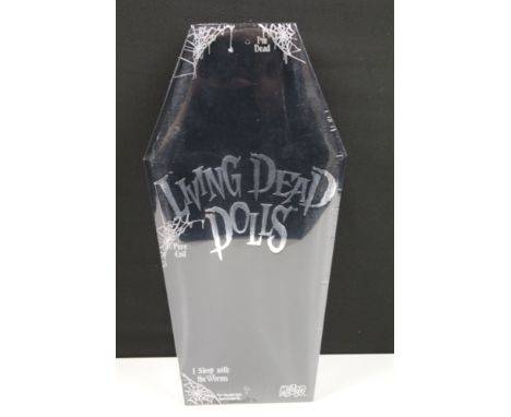 Boxed Living Dead Dolls Series 5 Mystery 'Golden Ticket' Blood Splattered Variant doll, sealed &amp; ex
