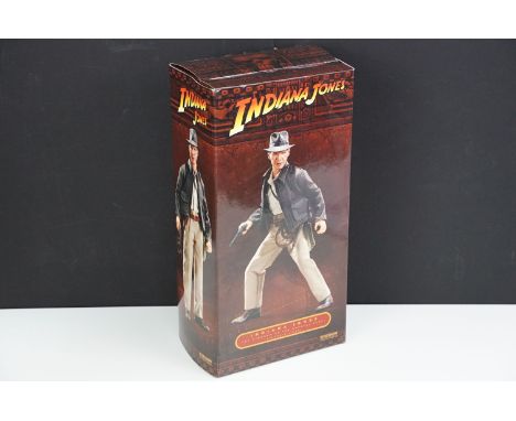 Boxed Sideshow Collectibles Indiana Jones The Kingdom Of The Crystal Skull 1/6 scale figure, complete and ex, box vg