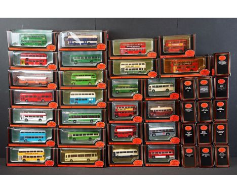 40 Boxed EFE Exclusive First Editions diecast models buses to include 18601 Bristol VR III Open Top South Wales, 18203 Daimle