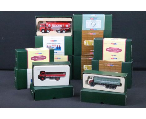 12 Boxed Corgi Premium Edition diecast models to include 3 x Tippers models featuring CC10504 Ketton Cement, CC10102 Keirby &