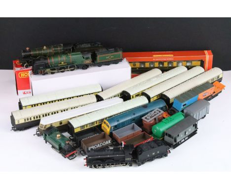 Six OO gauge / Hornby Dublo locomotives to include Hornby Dublo Barnstaple, Lima NO 22, Airfix 0-6-0 LMS 4454 in black livery