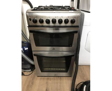 INDISIT SILVER GAS COOKER