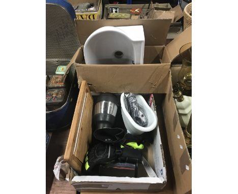 HAND BASIN & OTHER ITEMS