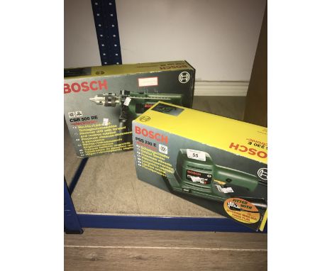 BOSCH SANDER & DRILL
