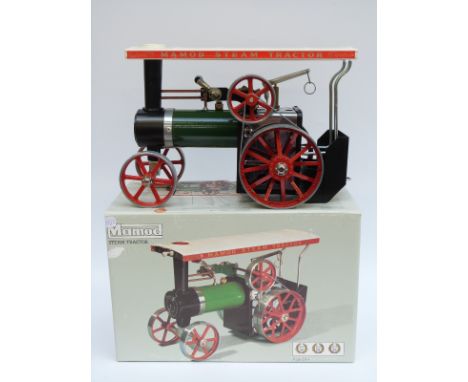 Mamod TE1A line steam traction engine, in original box
