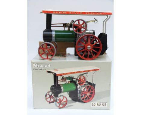 Mamod TE1A live steam traction engine, in original box