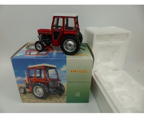 Universal Hobbies 1:16 scale diecast model Massey Ferguson 135 in original box