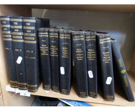 The Millwright and Maintenance Engineer by Caxton three volumes, Automobile Engineering in six volumes circa 1923 and an AA t