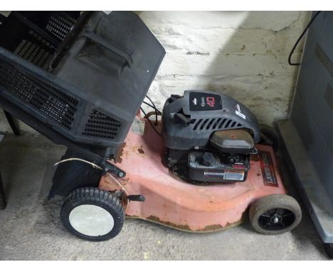Lawn King petrol lawn mower with Briggs and Stratton engine 