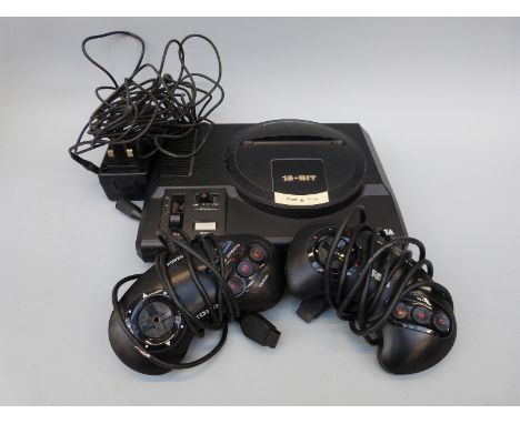 Sega Mega Drive 16-bit vintage games console
