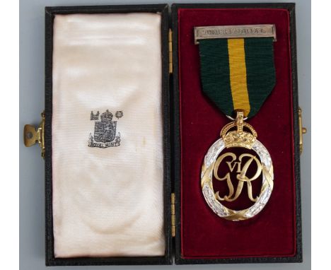 A George VI Territorial Army medal dated 1950