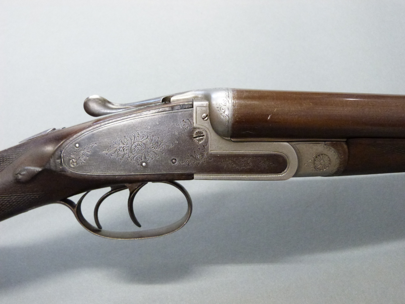 Thomas Horsley 12 bore side by side sidelock ejector shotgun with named ...