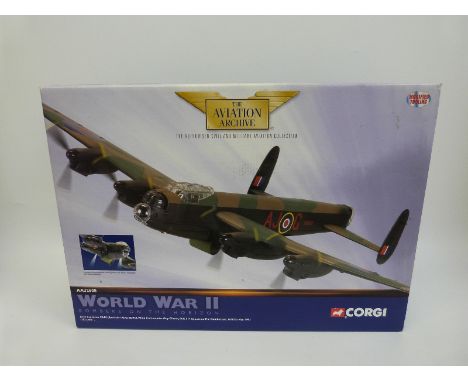 Corgi The Aviation Archive 1:72 scale World War II Bombers on the Horizon Avro Lancaster MkIII AA32608, in original box