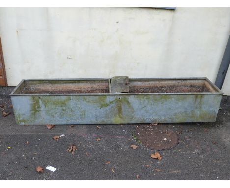 A vintage lead lined salt trough