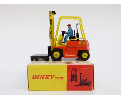Dinky Toys diecast model Conveyancer Fork Lift Truck 404, in original box