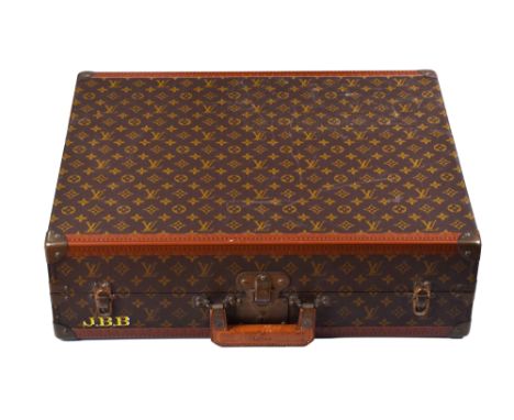 Louis Vuitton Vintage Koffer 50/60 er Jahre Louis Vuitton Koffer aus den 60er Jahren. Monogramm Canvas, leichte Gebrauchspure