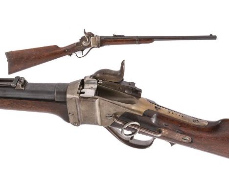 dating: Third quarter of the 19th Century provenance: USA, Round, rifled, 13 mm cal. barrel, with fore-sight and adjustable r