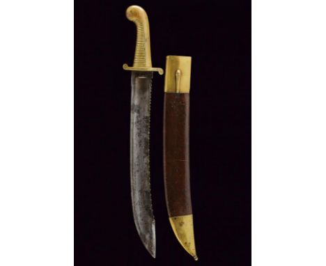 dating: 19th Century provenance: Russian Empire, Large and strong, slightly curved, single-and short false-edged blade with s