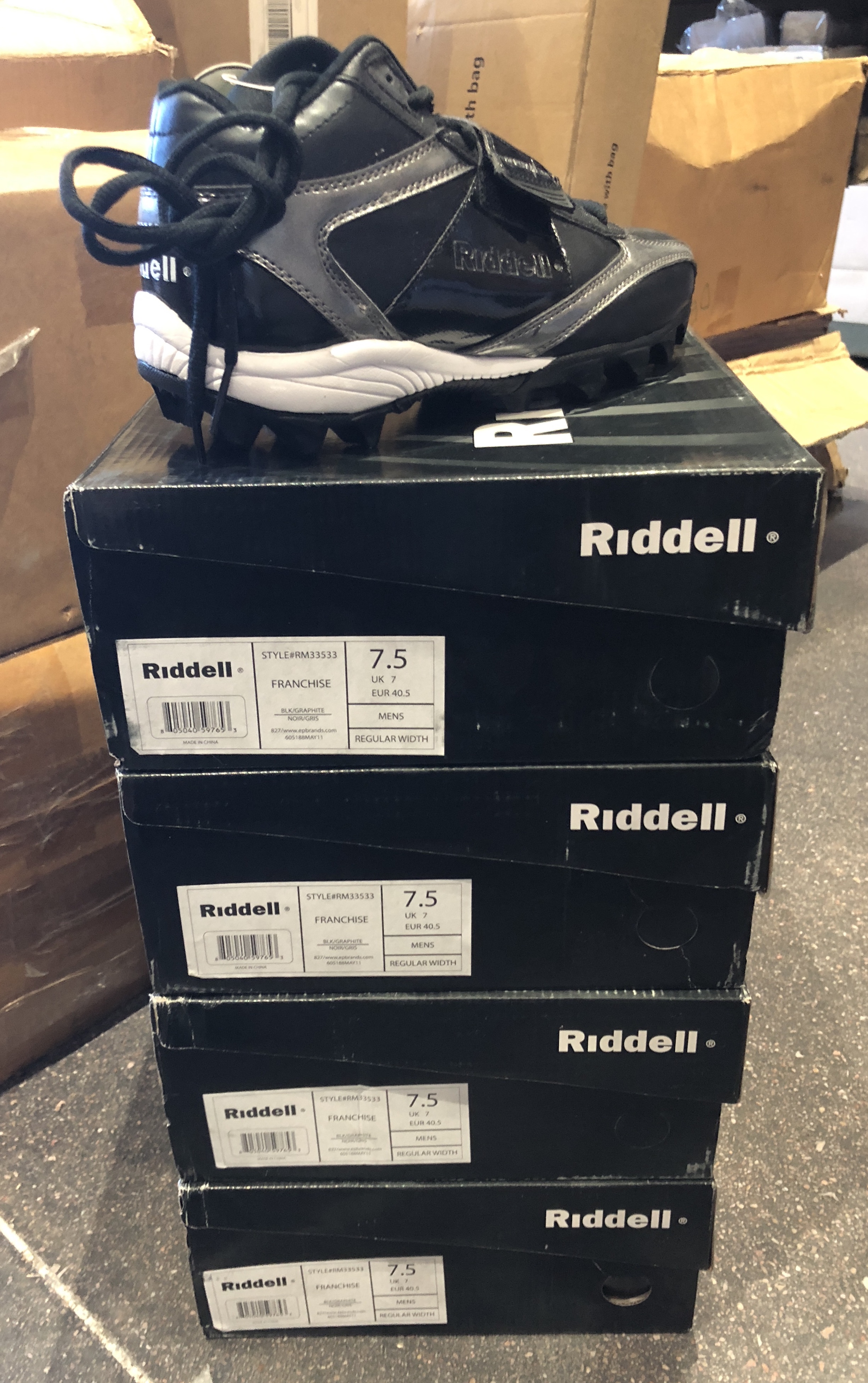 riddell cleats