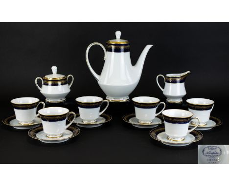 Legacy by Noritake Philippines Vienna Coffee Service Item Number 2796 15 Pieces in Total Compromising of six cups and saucers