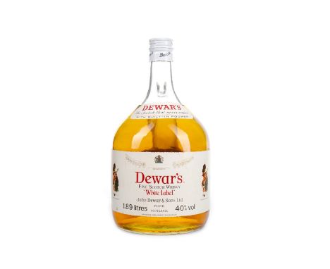 DEWAR'S WHITE LABEL 1.89 LITRES Blended Scotch Whisky 1.89 litres, 40% volume.