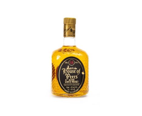 HOUSE OF PEERS XO Blended Scotch Whisky 750ml, 43% volume.