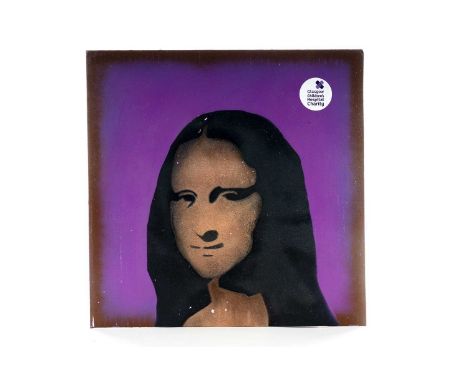 WHITEFISH, PRESERVATION spray paint and pencil on card album cover, signed31cm x 31cmWhitefish, the struggle is real. On occa
