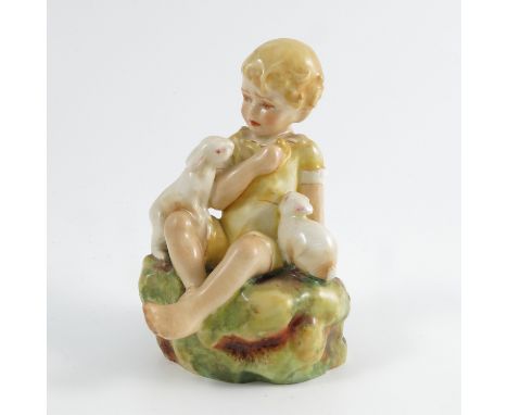 A Royal Worcester figure, Dandelion, modelled by F G Doughty, model 3084, height 4ins Condition report: Inspected - no issues