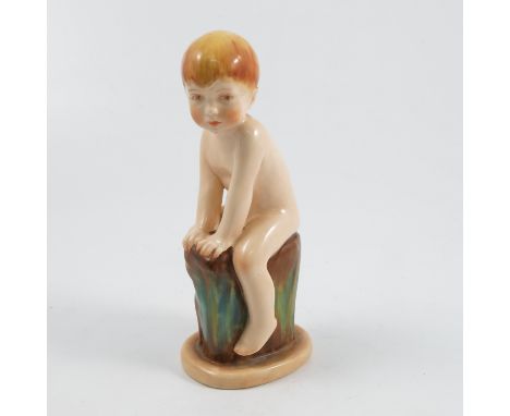 A Royal Worcester figure, Sea Urchin, modelled by M Cane, model number 2917, height 6.5ins Condition report: Inspected and no