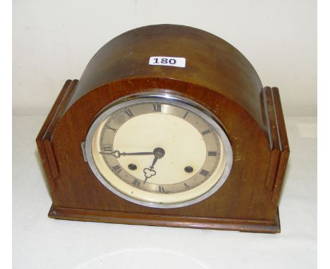 A wooden cased Elliot Imperial mantle clock.