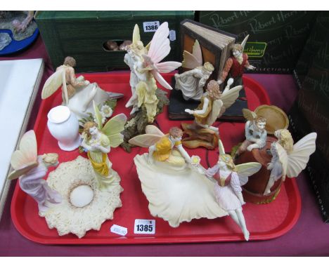 Jenny Oliver's Faeries, 'Fairytales', 'First Love', 'Tokens of Love', 'Bee', 'Wings of Love', 'Sleeping Beauty', and 'Fragran