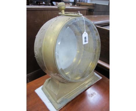 'Engine Room' Dial in Slope Front, on octagonal base, 30cm wide.