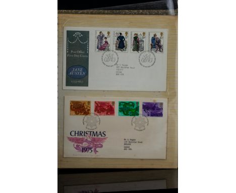 Five Albums of Stamp First Day Covers - mostly 1960's and 1970's. 