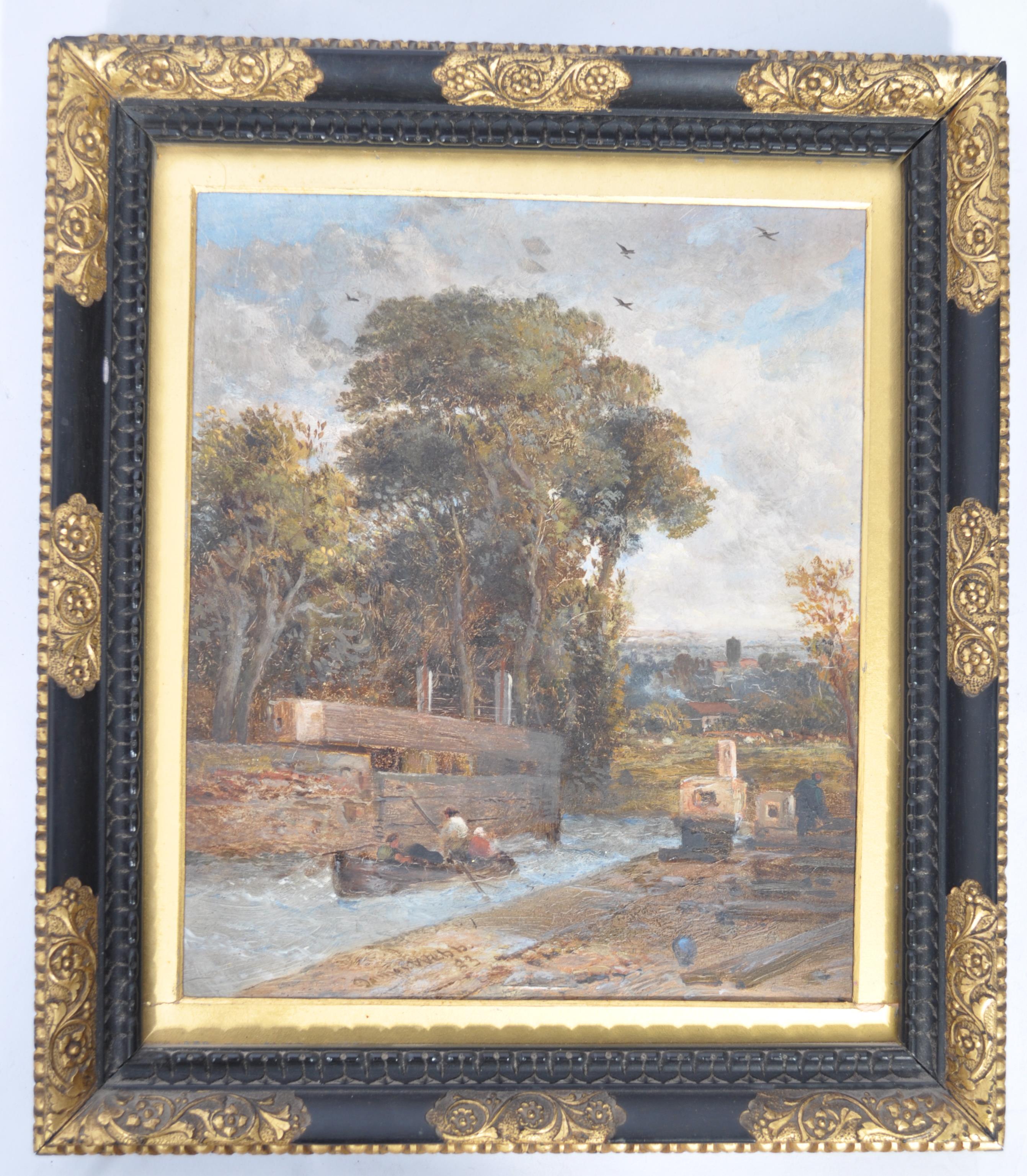 James Webb (c. 1825 - 1895) A 19th century oil on panel painting ...