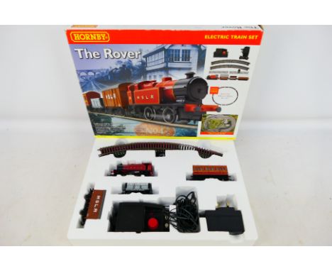 Hornby - A boxed OO gauge Hornby R1068 'The Rover' electric train set. Lot contains 0-4-0 locomotive, three items of rolling 