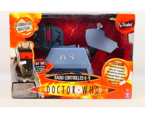 Character Options - Doctor Who - A Radio Controlled 1/4 scale K-9 #02154 (27MHz). Item appears mint in box. Box appears very 