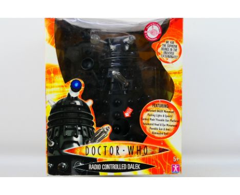 Character Options - Doctor Who - A Radio Controlled Dalek (Sec) #02138 (40MHz). Item appears mint in a very good box; some st