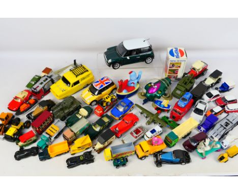 Vitesse - Matchbox - Corgi - Hot Wheels - Others - An assortment of over 50 unboxed diecast vehicles in varying scales to inc