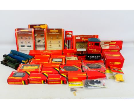 Tri-ang - Hornby - Wrenn - An assortment of boxed OO scale model Railway items to include #R046 On-On Lever Switch, #R564 Far