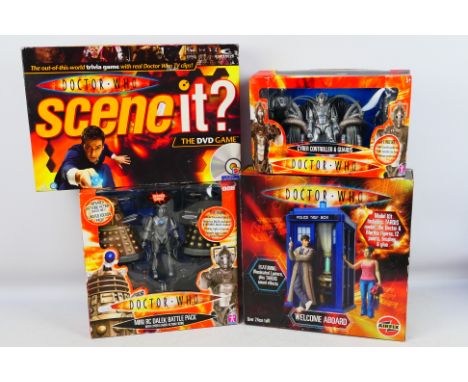 Character Options - Airfix - Mattel - Doctor Who - A collection of items to include Mini RC Dalek Battle Pack #02141, Cyber C