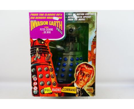 Product Entertainment - Doctor Who - A Full Radio Command Dalek "Dalek Invasion Earth 2150AD" #RCMD-1 (27MHz). Item appears m