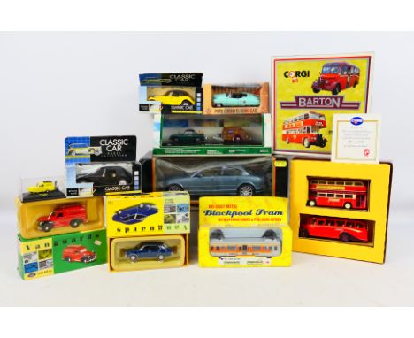 Maisto - Corgi - Vanguards - Cararama - others - An assortment of 10 diecast vehicles in varying scales to include #31865 Spe