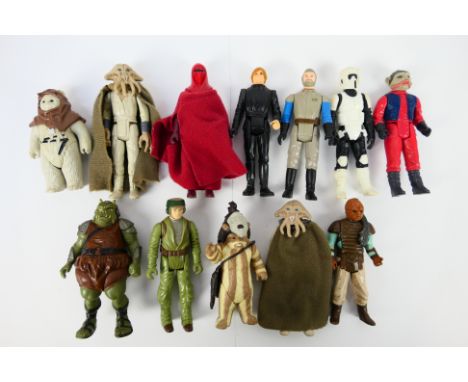 Kenner - Star Wars - An assortment of 12 unboxed vintage Star Wars 3.75" Action figures; all from 1983 to include 2 x Tessek 